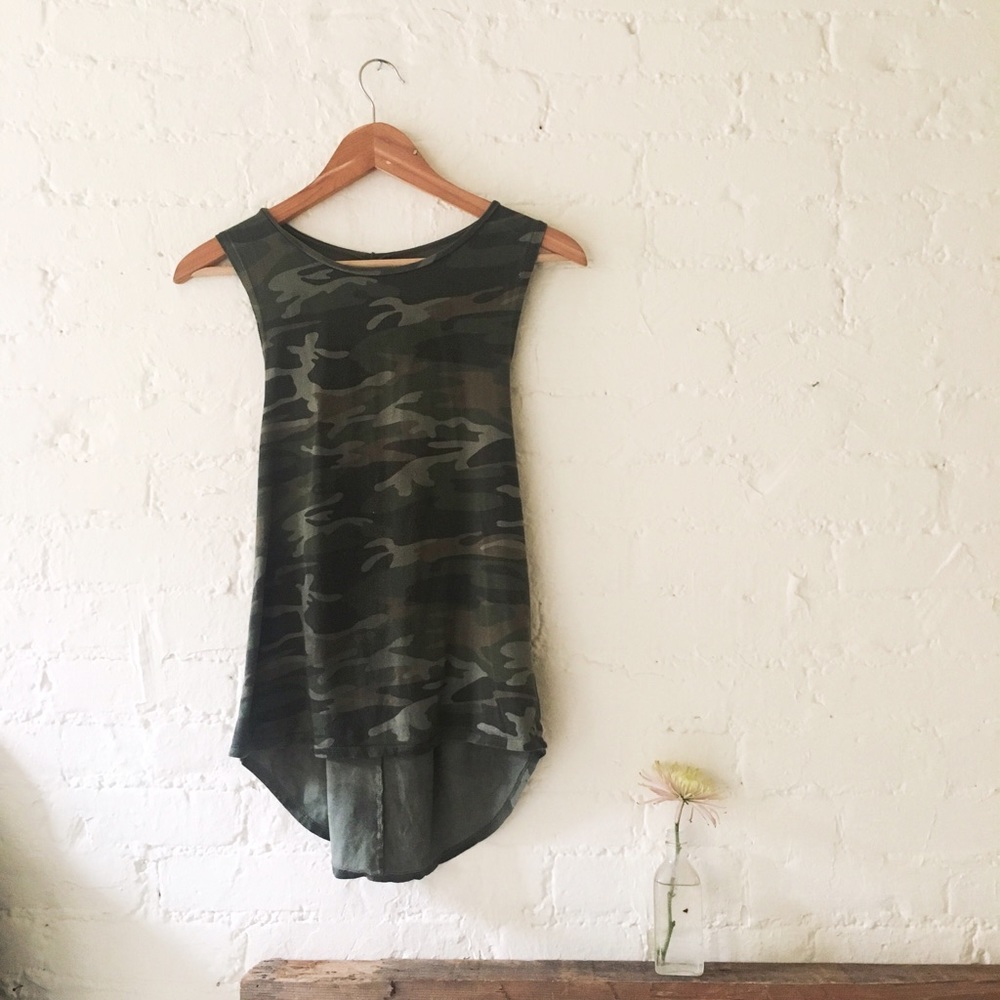 [SOLD] Camouflage Tank Top