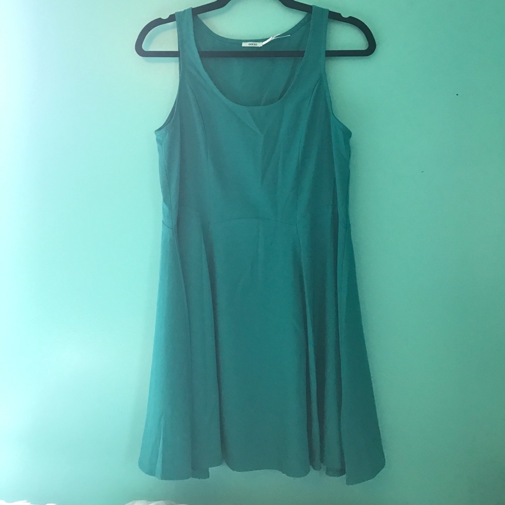 Teal swing dress from Urban Outfitters