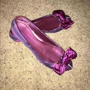Coach Poppy Bow Flats