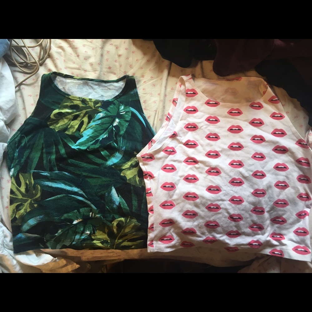 2 For 1 American Apparel Crop Tops
