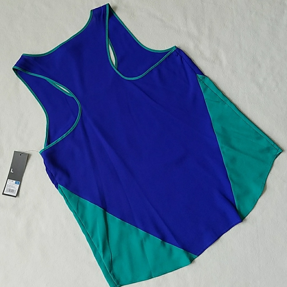 NWT Racerback Tank Top Blouse - Picture 4 of 4