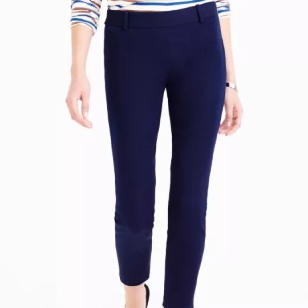 Jcrew navy Minnie pant, EUC, size 0