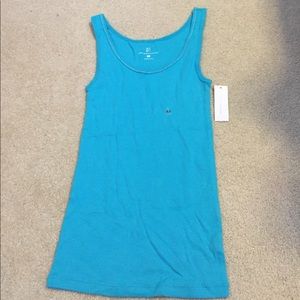 Blue tank top