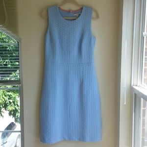 Boden Powder Blue Diamond Matelasse Quilted Dress