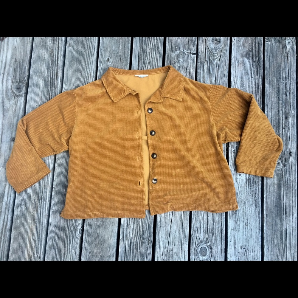 Vintage Mustard Jacket