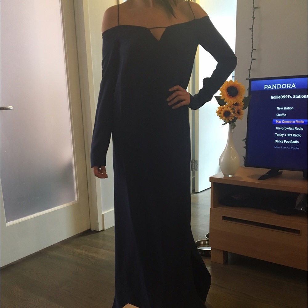 Cos Blue Gown