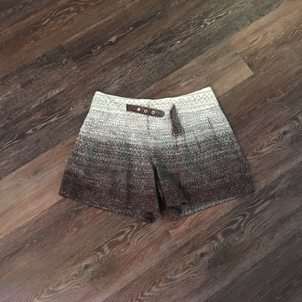 Brown and tan summer shorts