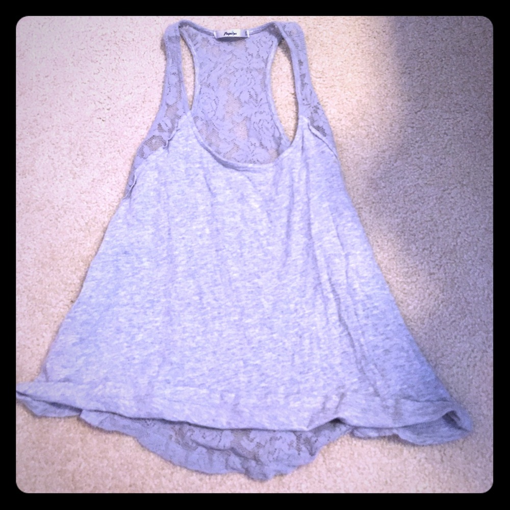Lace crop top