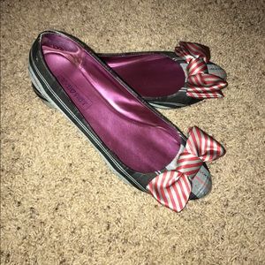 Coach Poppy Bow Flats