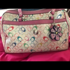 Coach Chelsea Multicolor Signature Purse
