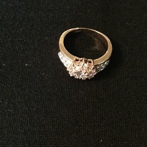 Rose gold ring