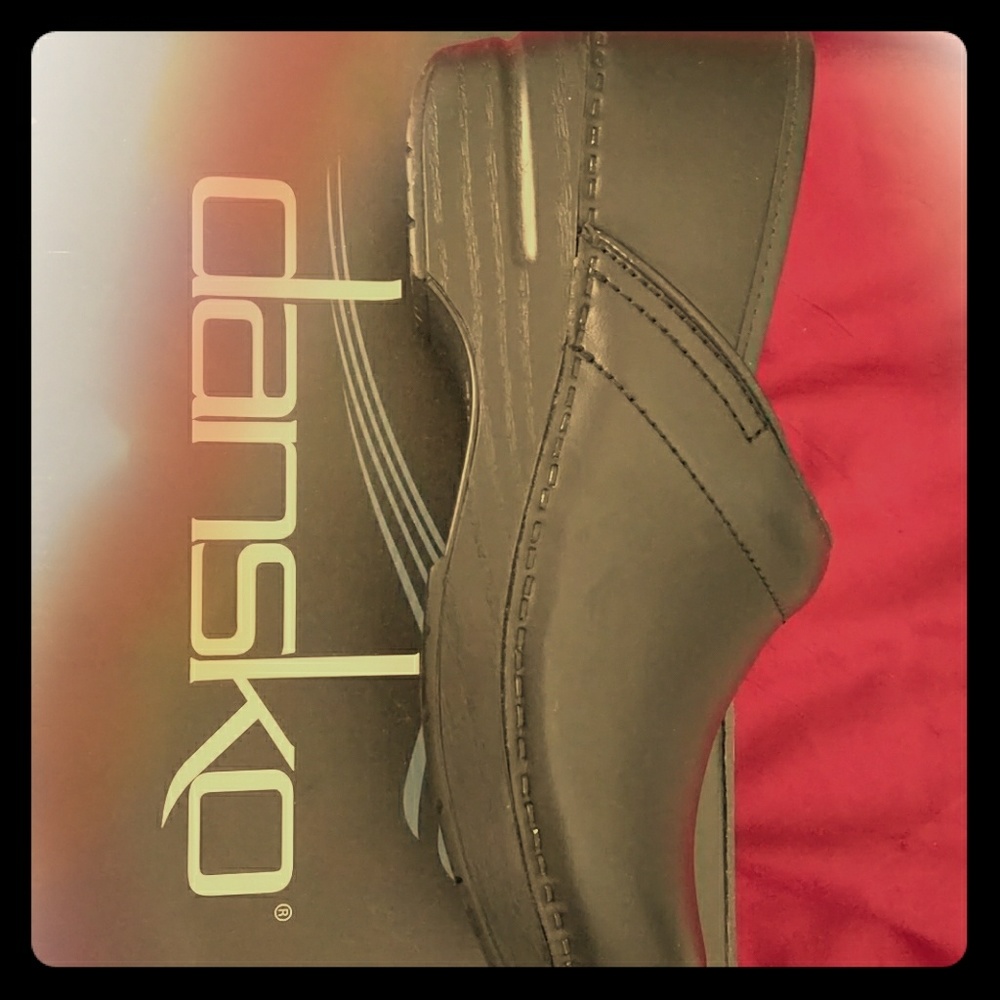 Dansko, no-slip shoes.