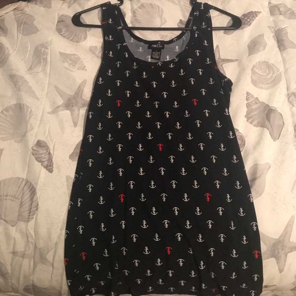 Anchor tank top.