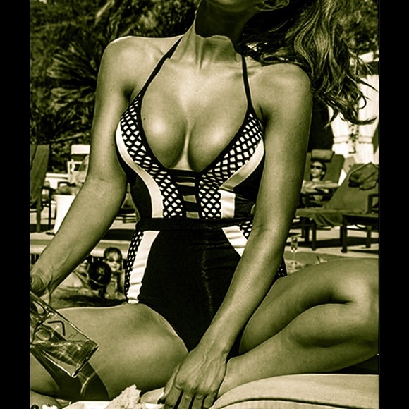 New One Piece Bathing Suit - Picture 4 of 5