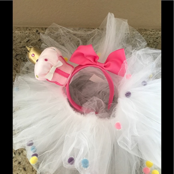 ONE LEFT! New!  Birthday cupcake crown headband!!! - Picture 2 of 5