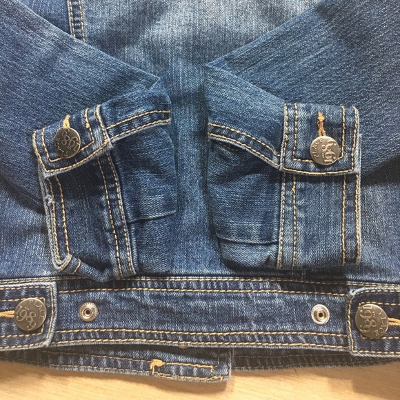 Girls denim Jean jacket - Picture 4 of 8