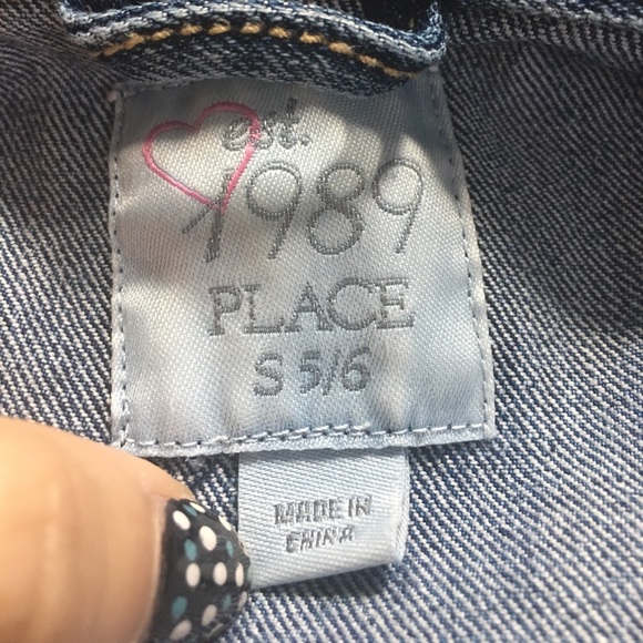 Girls denim Jean jacket - Picture 6 of 8