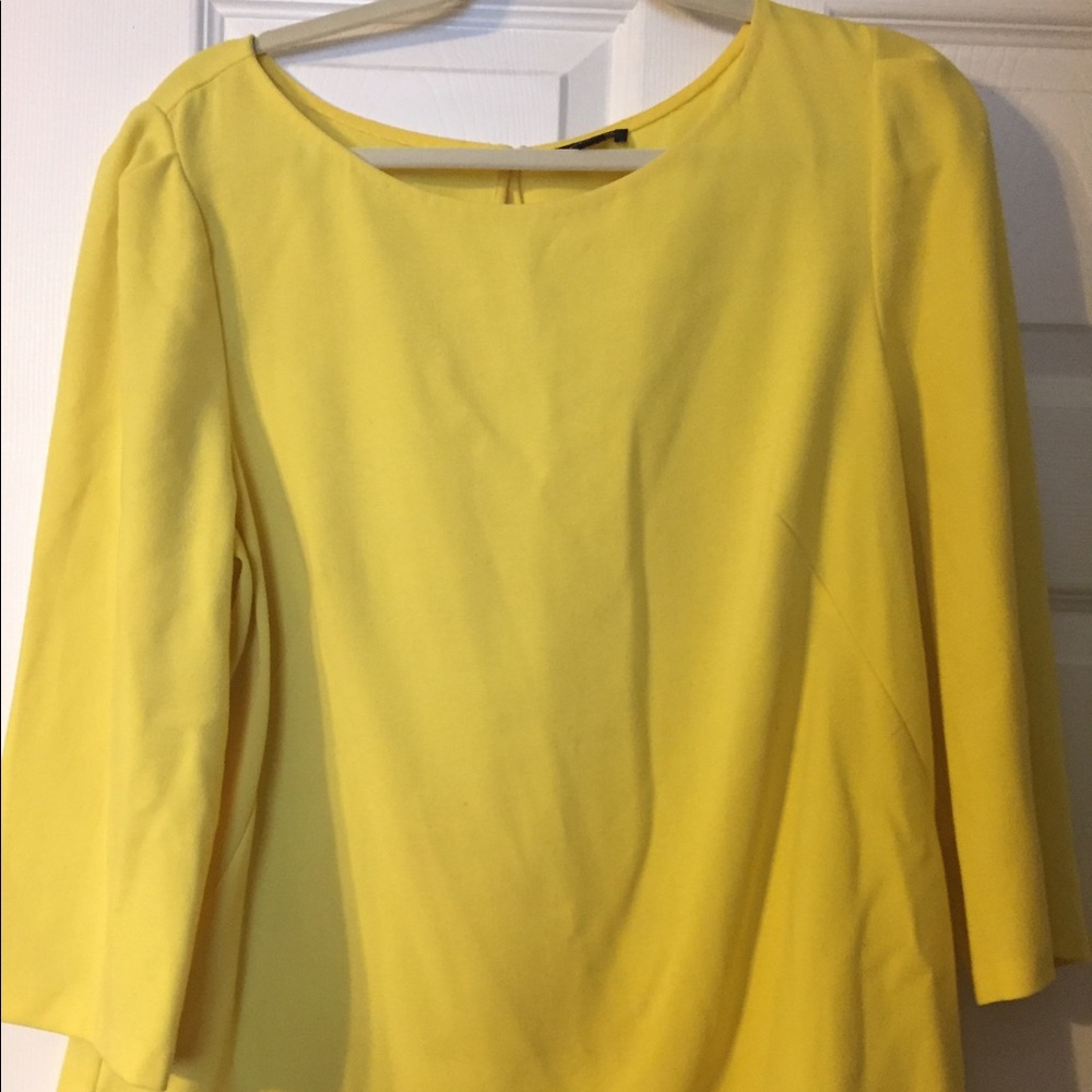 Yellow blouse