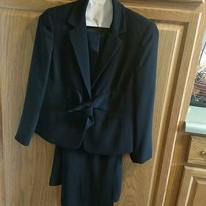 Classic Tie-Waist Suit