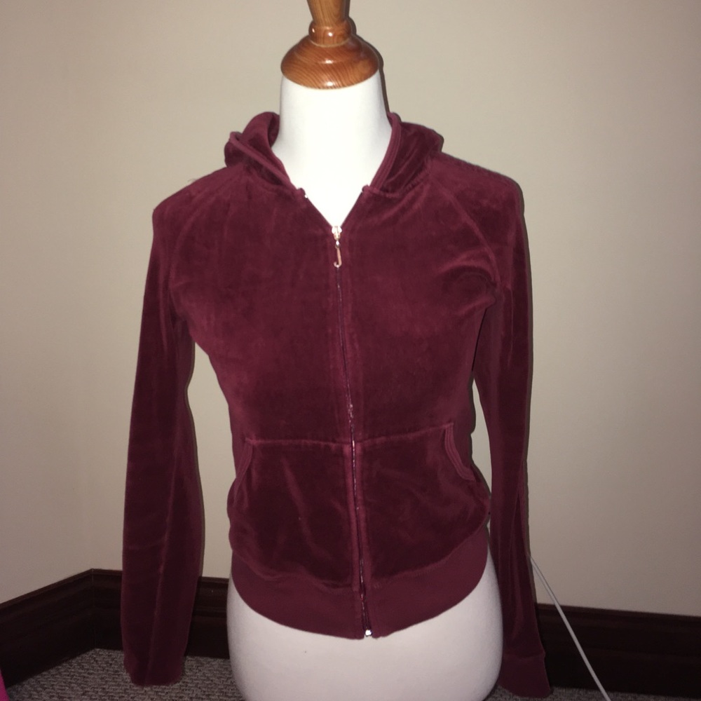 Maroon Juicy Couture Sweatshirt