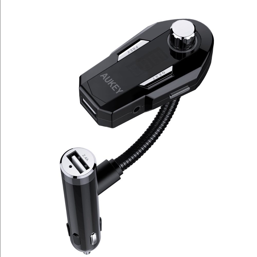 Bluetooth FM Transmitter, Radio Adapter Car