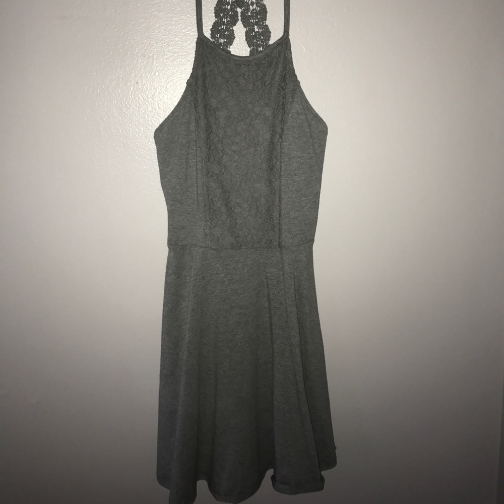 Grey Abercrombie dress