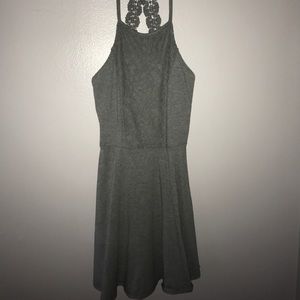 Grey Abercrombie dress
