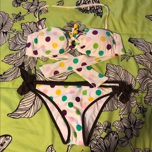 Polka dot bikini