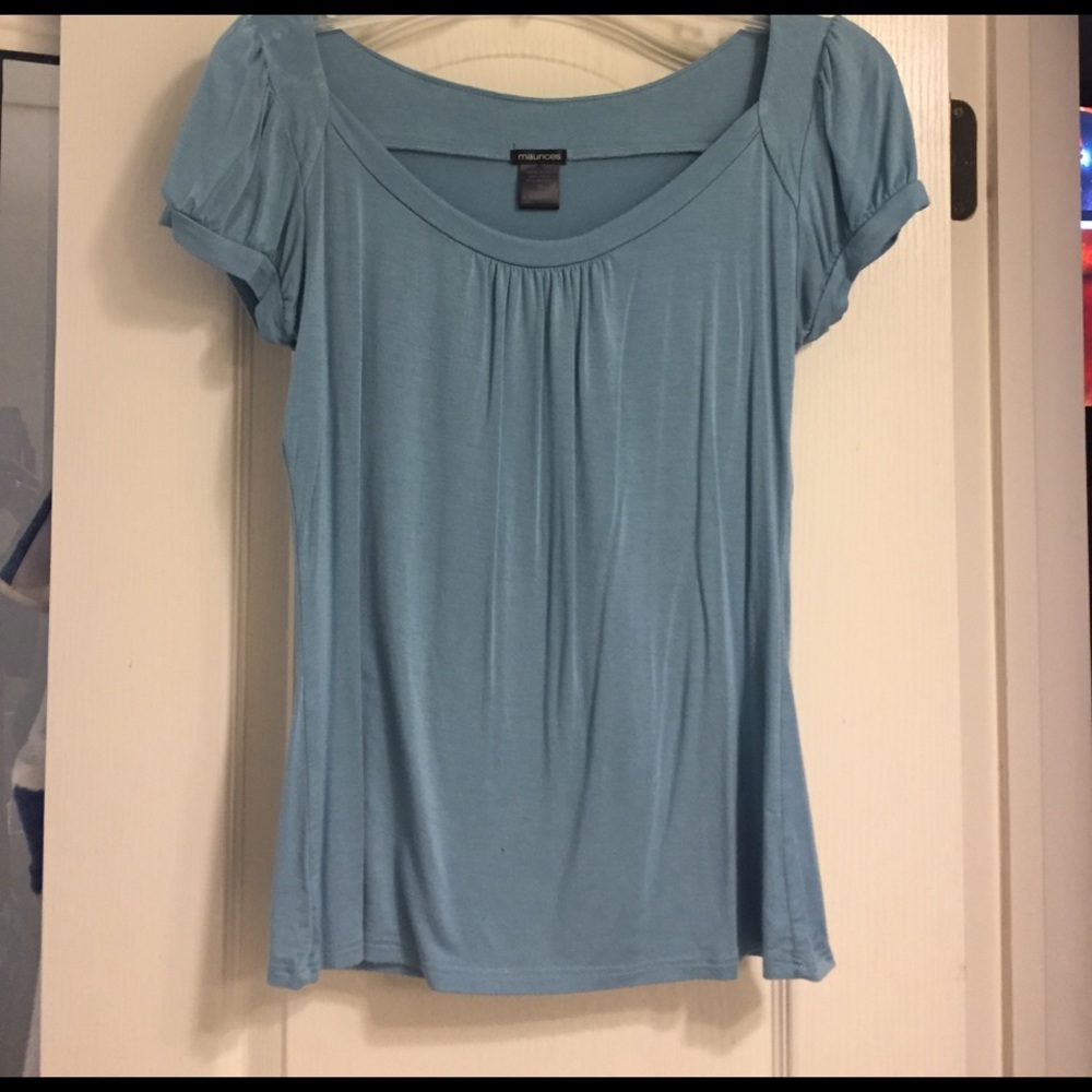 Blue blouse! Worn once!