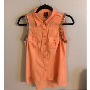 2B Bebe Studded Shirt