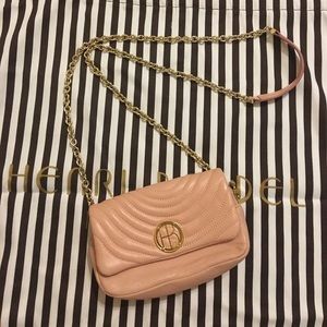 Henri Bendel Ballet Pink cross body purse