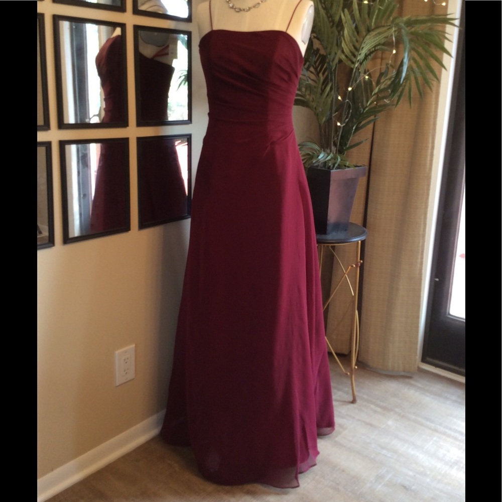 NWT Burgundy Formal Dress Size 10