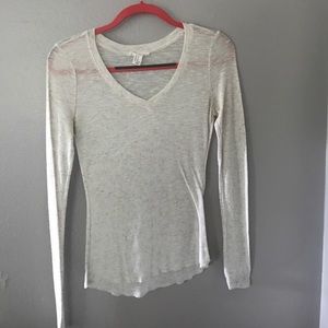 Long sleeve white shirt