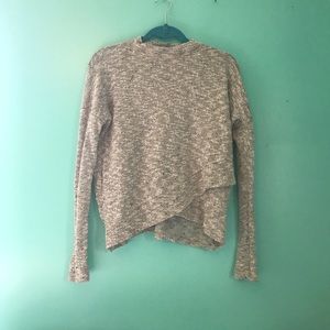 Patterned mock neck sweater from American Eagle