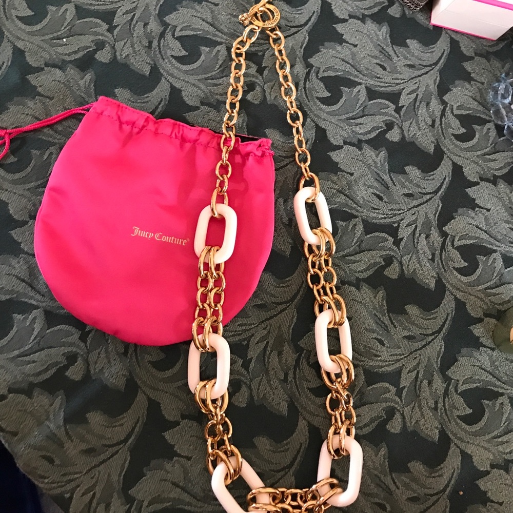 Long juicy couture necklace
