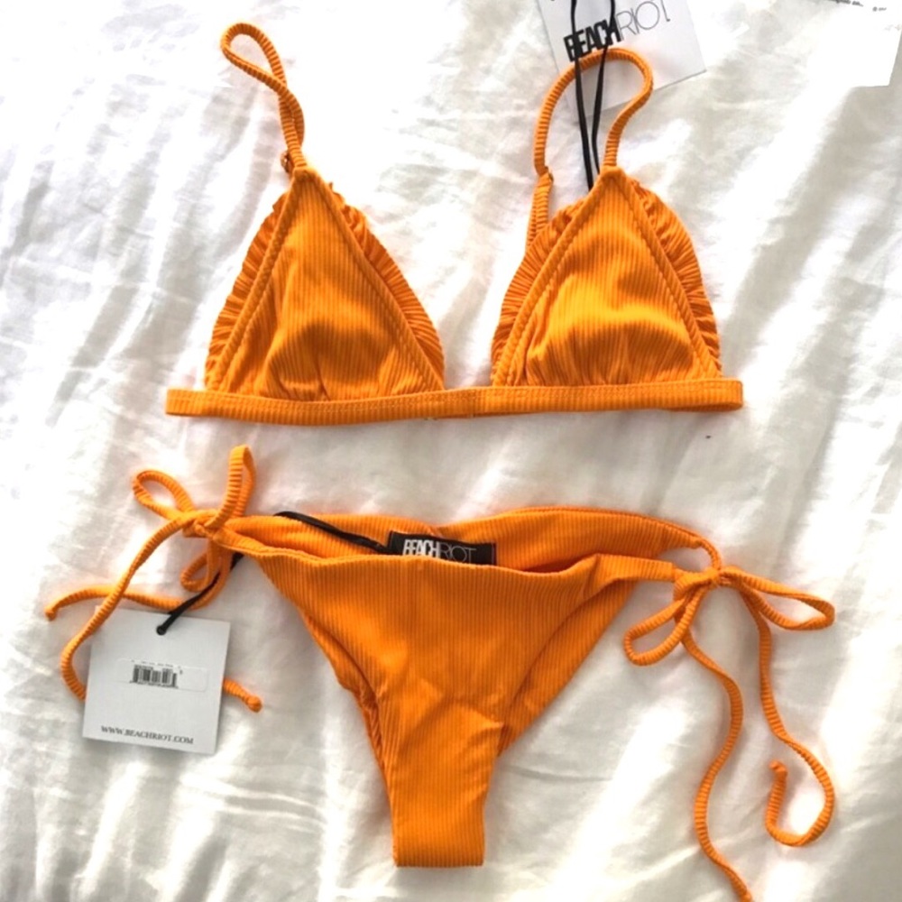 Beach Riot Citron Bikini Size Small