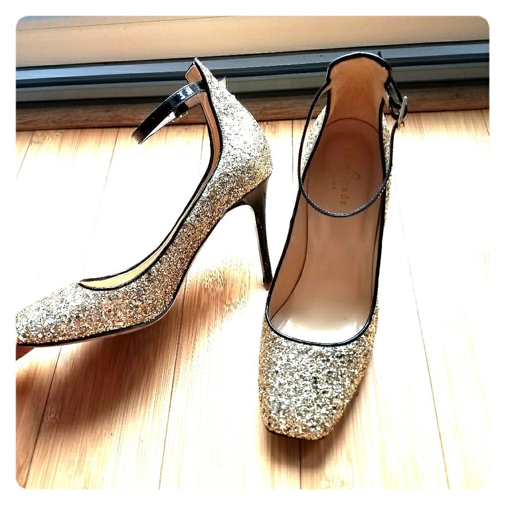 Glitter Shoes! Kate Spade