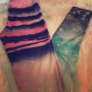 🇺🇸Ombre Galaxy Leggings🇺🇸