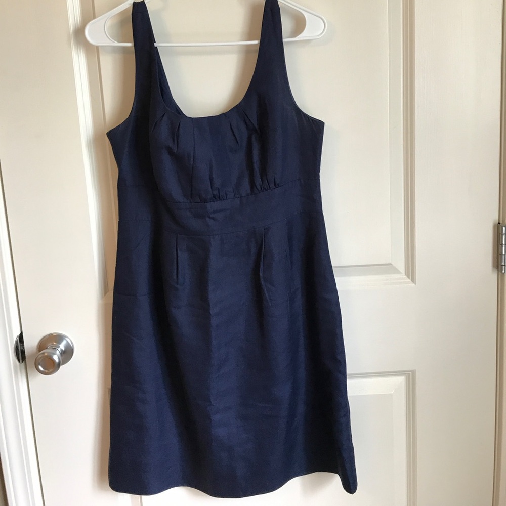 Navy J. Crew dress