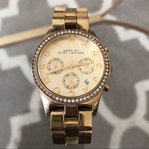 Marc by Marc Jacobs "Henry" Gold Watch