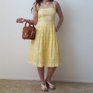 Autograph New York yellow sundress