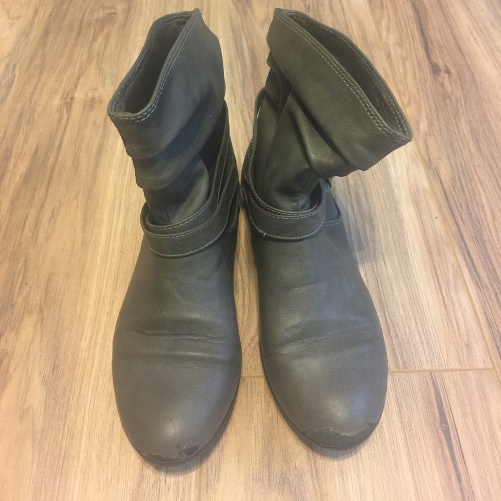 Gray Booties - Picture 2 of 4