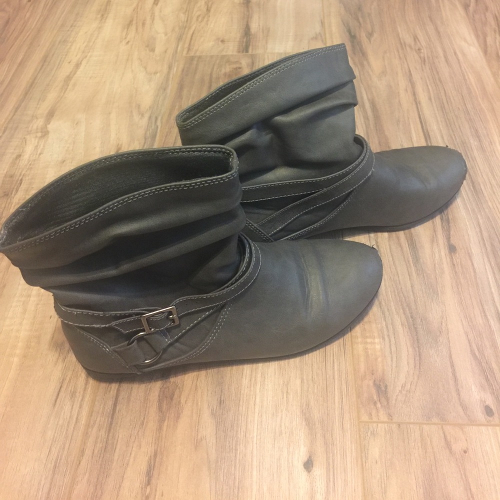 Gray Booties - Picture 4 of 4