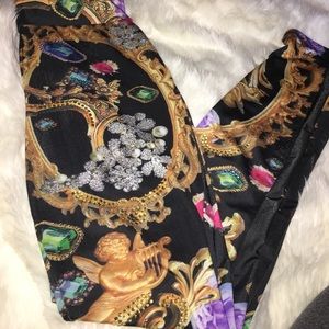 River Island Embellished Jeweled Leggings