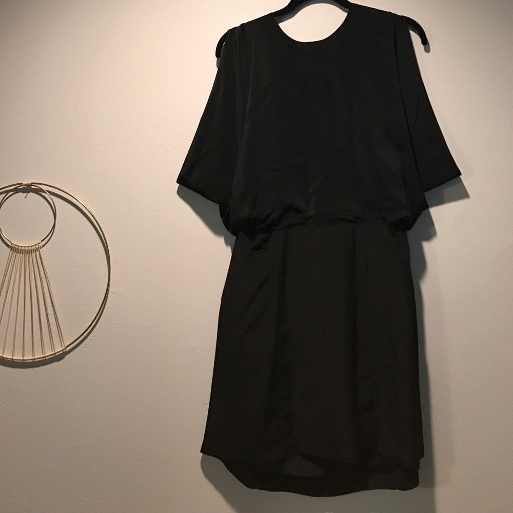 Wren backless silk dress