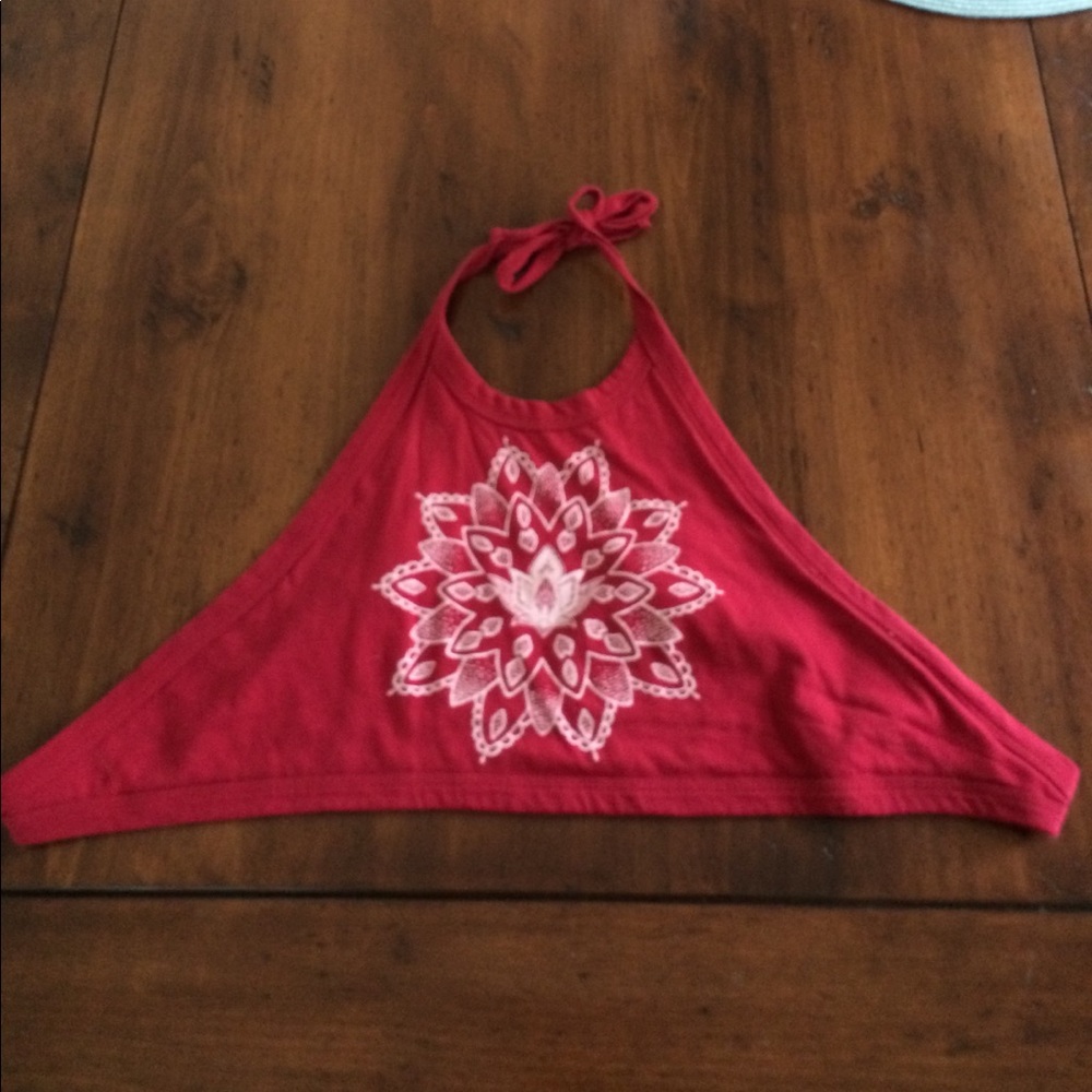 FLASH SALE! ⚡️Boho mandala style halter crop top