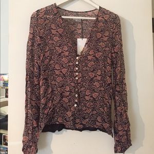 Isabel Marant Etoile Print Top