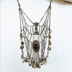 SOLD***Free People Bronze Collar Necklace
