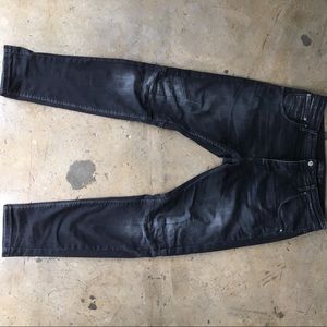 Mens Black Zara skinny denim