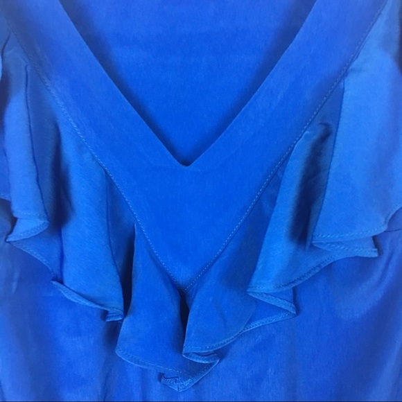 AB Studio Women's Sleeveless Blue Dress Summer 4P - Picture 5 of 7